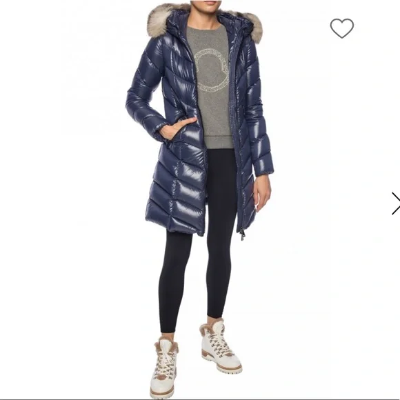 MONCLER FULMARUS QUILTED DOWN COAT - Picture 4 of 12